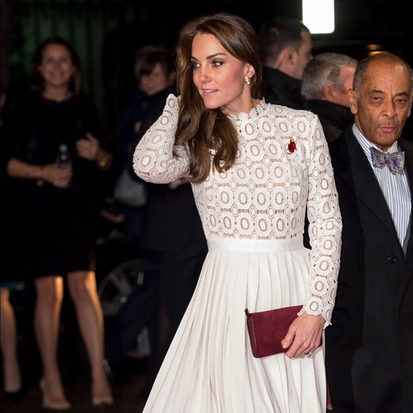 Self portrait white and ivory crochet dress - Picture 4 of 8